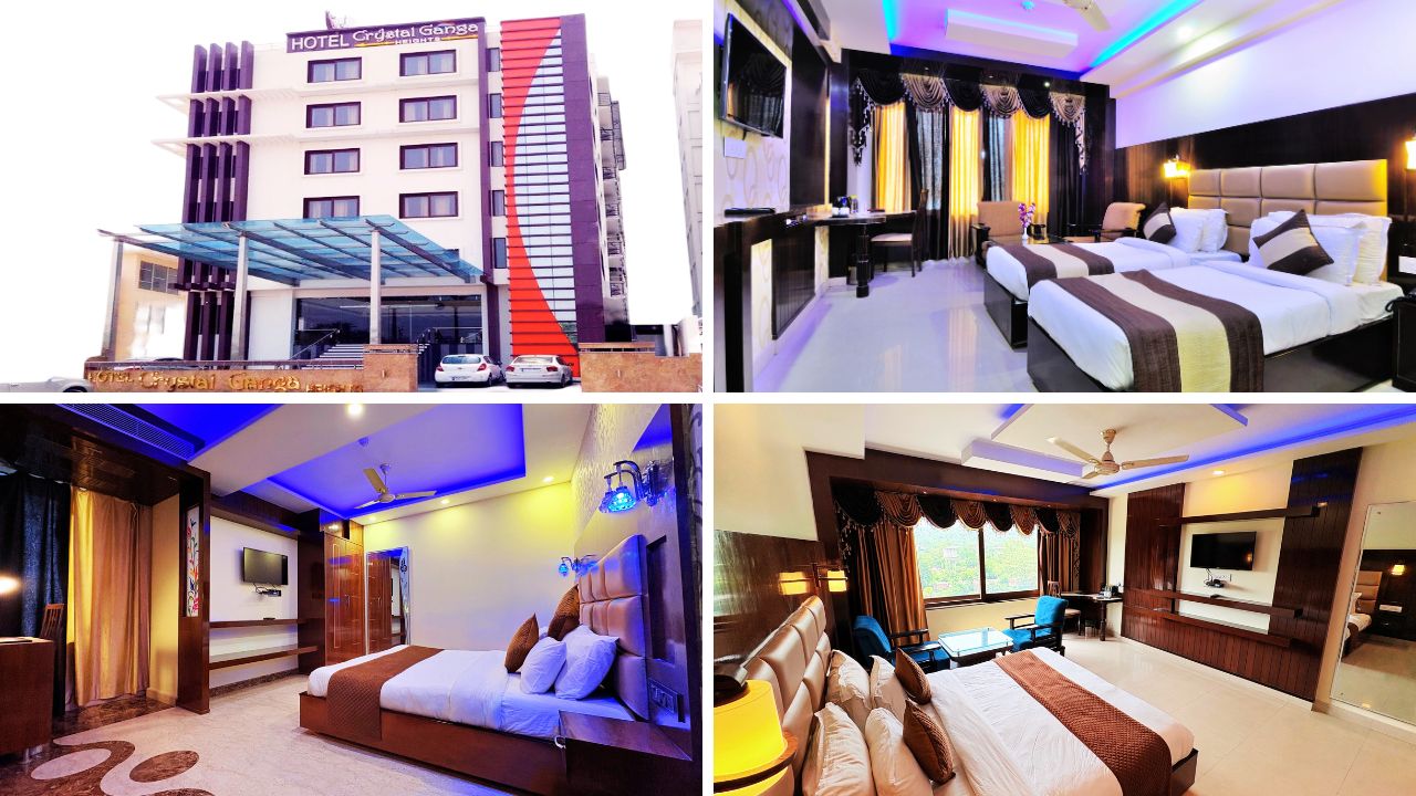 Book Hotels in Haridwar for Group Booking Stay near Har ki pauri - hotel crystal ganga heights