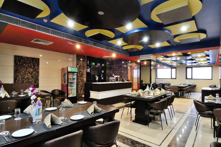  Restaurant at Hotel Crystal Ganga Heights, known among the best pure veg restaurants Haridwar